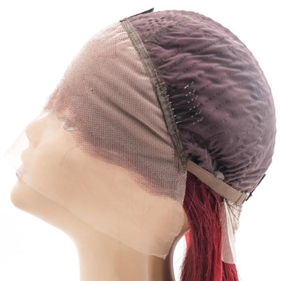inside of the wig 100% Human Hair 13x4 Transparent Lace