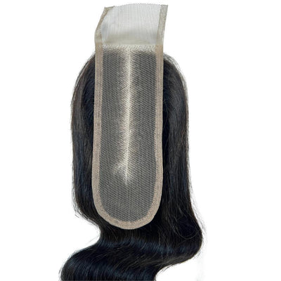 Brazilian Body Wave Transparent 2"x6" Closure