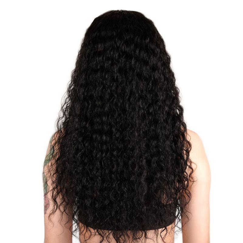 4x4 Transparent Closure Brazilian Deep Wave