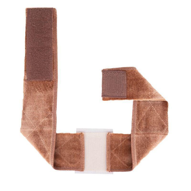 Coffee Velvet Wig Grip Band