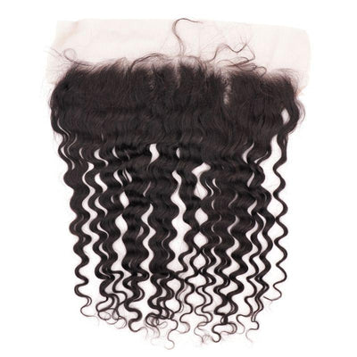 13x4 Brazilian Deep Wave Transparent Frontal