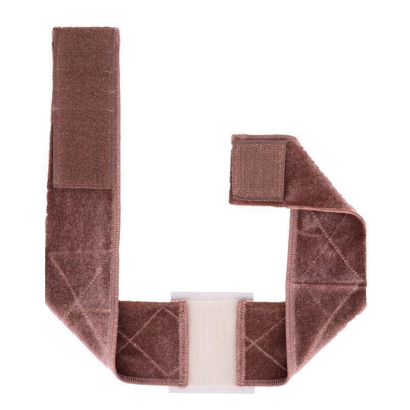 Medium Brown Velvet Wig Grip Band