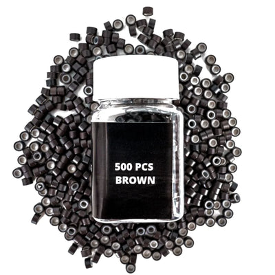 Brown Micro Beads 5x3x3mm (500 pieces)