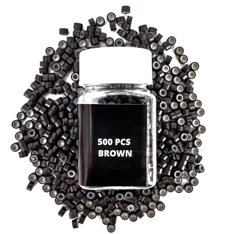 Brown Micro Beads 5x3x3mm (500 pieces)